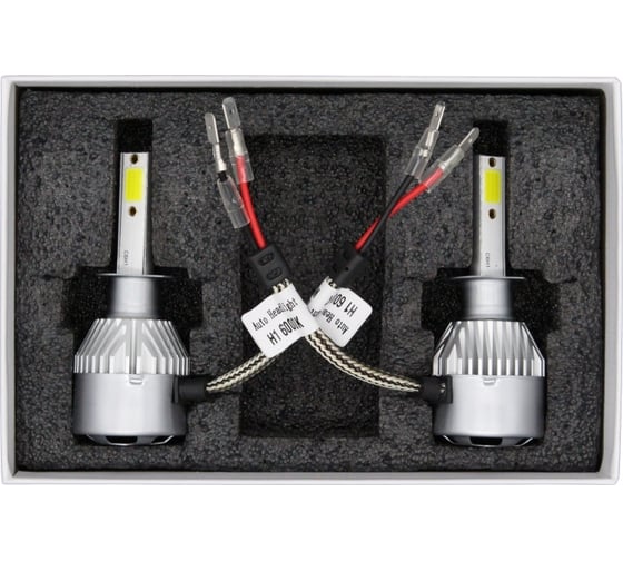 Светодиодные автолампы MYX Light 010901 C9 H1 12V 25W COB 6000K, 2 шт.в упаковке MYX010901