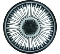 Колпаки LION МИНИ-КУПЕР R13 серебристо-черный, комплект 2 шт. LW1314