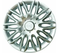 Колпаки LION ПАУЭР R13 серебристо-черный, комплект 2 шт. LW1318