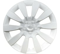 Колпаки LION ТОРНАДО R16, белый глянец, карбон, комплект 2 шт. LW1622