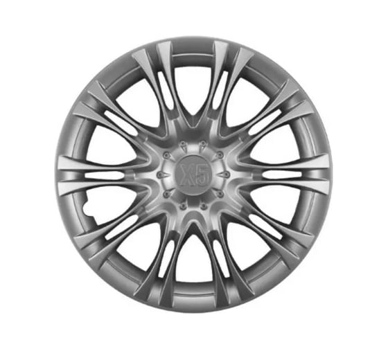 Колпаки LION X5 R16, серебристый, комплект 2 шт. AK1619 1