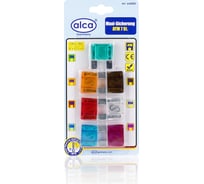 Набор флажковых предохранителей Alca Макси 7 шт., 30/40/50/60/70/80/100 A 660000