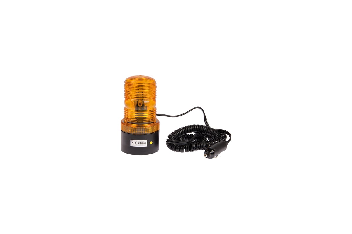 Проблесковый маяк Juluen AXIXTECH MINI 10-110В 138х73 мм желтый, крепеж ...