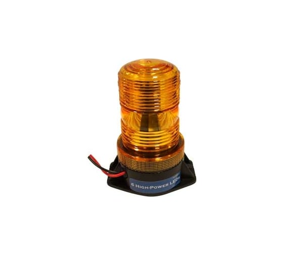 Проблесковый маяк Juluen AXIXTECH MINI 10-110В, 130х98 мм желтый, крепеж винт 1603-140000