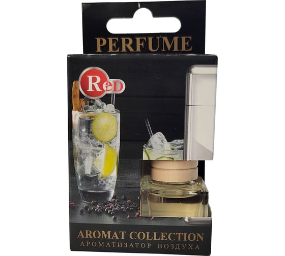 Ароматизатор RED бочонок стекло с деревянной крышкой по мотивам Perfume VIP212, 8 г 1 шт. R2502 1