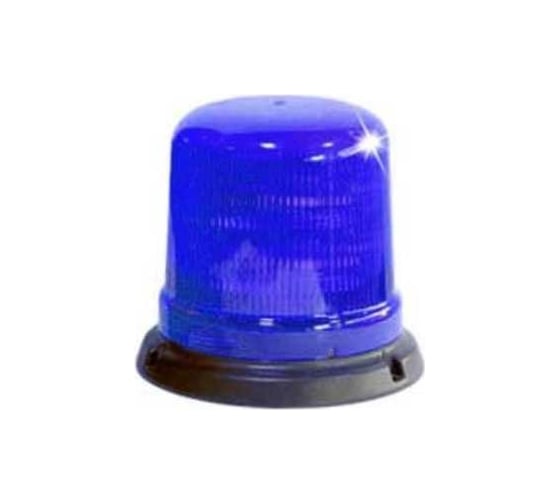 Проблесковый маяк AXIXTECH 12-24В 128х142мм синий, крепеж винт 1603-412012