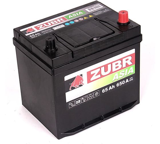 Аккумуляторная батарея ZUBR Premium Asia 68Ah R+ ZU680JP