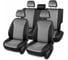 Чехлы для Hyundai Solaris II/Kia Rio IV 2017-2022/Solaris HS 2022-> седан PSV Статус Comfort/Prestige, дел. спинка, велюр серый, ультразвук 3.5x3.5 139284 1