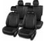 Чехлы для Hyundai Solaris II/Kia Rio IV 2017-2022/Solaris HS 2022-> седан PSV Статус Comfort/Prestige, дел. спинка, велюр черный, ультразвук 3.5x3.5 139283 1