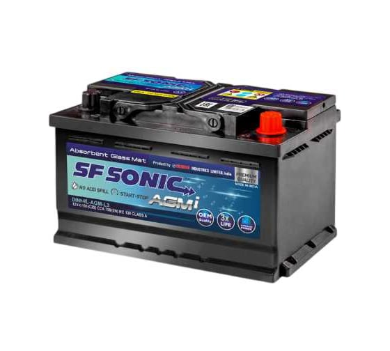 Аккумулятор SF Sonic AGM 6СТ-70.0 DIN70L-AGM-L3