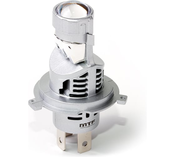 Светодиодные линзы MTF Light серии MicroLENS H4/H19, 12V, 25/35W, 2500/4000lm, 6000K, к-т. MCL04K6