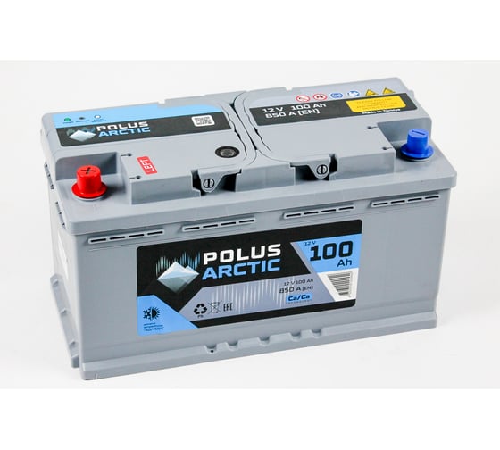Аккумулятор автомобильный POLUS ARCTIC 6СТ-100.1 РА 100.1