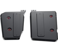 Защита топливных баков + комплект крепежа АвтоБроня Сталь Skoda Karoq 2020- V - 1 4T п 111.05123.1