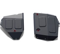 Защита топливных баков + комплект крепежа АвтоБроня Сталь Jeep Compass V-2 4 15 111.02742.1