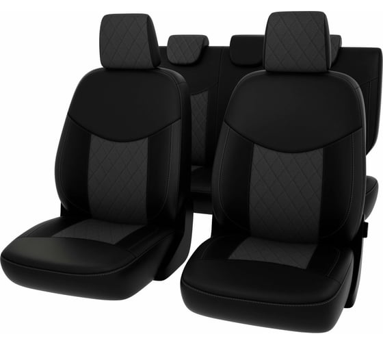 Чехлы PSV РОМБ для Ford EcoSport 2014-2021 г.в. 133629