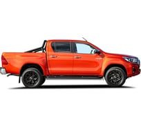 Защита штатных порогов Rival d42, для Toyota Hilux VIII рестайлинг Exclusive 2018-2020 г.в./Hilux VIII R.5722.005