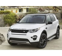 Пороги на автомобиль Rival Silver для Land Rover Discovery Sport 2014-2019 г.в., 180 см, 2 шт., алюминий F180AL.3103.1