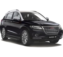 Пороги на автомобиль Rival Premium-Black для Haval H2 2014-2020 г.в., 173 см, 2 шт., алюминий A173ALB.9401.1