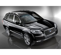 Пороги на автомобиль Rival Black для Hawtai Boliger 2014-н.в., 173 см, 2 шт., алюминий F173ALB.2901.1