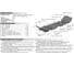 Защита КПП + крепеж АвтоБроня Сталь Ford Ranger 2012-2015 V - 2.2d 111.01831.1 3