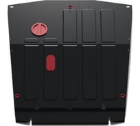 Защита картера + КПП АвтоБроня Opel Movano 1998-2003 V - 2.8d; МКПП 111.04215.1