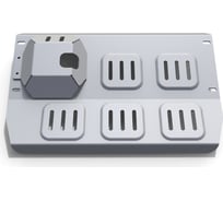 Защита переднего дифференциала Rival для Suzuki Jimny IV V-1.5 2019-н.в., штампованная, алюминий 4 мм 333.5528.1