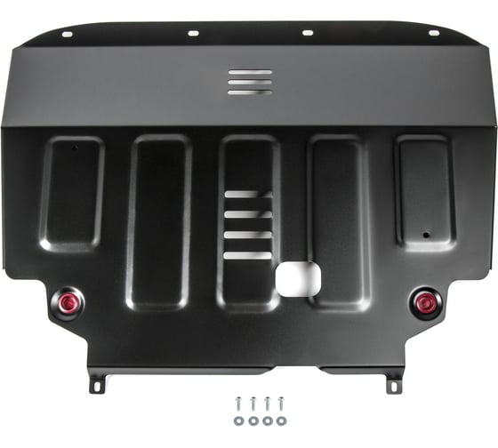 Защита картера + КПП + комплект крепежа АвтоБроня Сталь FAW Besturn X40 2019- V-1.6 111.08010.1