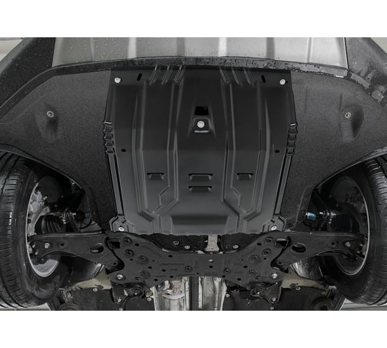 Защита картера + КПП + комплект крепежа АвтоБроня Сталь Hyundai Palisade 2020- V - 2 2 111.02385.1