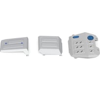 Защита картера, КПП, топливного бака и адсорбера Rival Changan UNI-K 2020-, только рынок РФ K333.8908.1