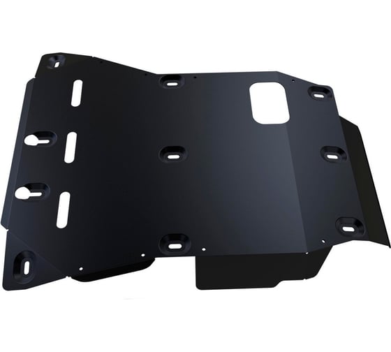Защита картера + КПП + крепеж АвтоБроня Сталь Toyota Land Cruiser 76 2010-2015 V - 4.5d 111.05757.1