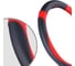 Чехол на руль DSV полиуретан, Black+Red, М R99207 2