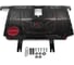 Защита картера + КПП АвтоБроня Toyota Corolla 2002-2006/Allex рест/BYD 111.09531.1 1