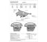 Защита картера + КПП АвтоБроня Toyota Corolla 2002-2006/Allex рест/BYD 111.09531.1 3