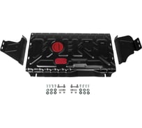 Защита картера + КПП + комплект крепежа АвтоБроня Сталь Ford Tourneo Custom 2017- V - 111.01879.1