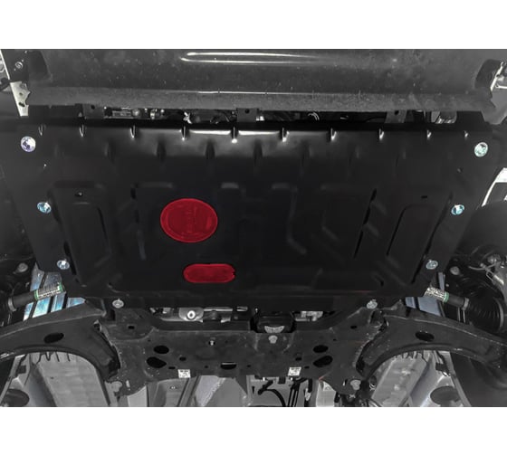 Защита картера + КПП + комплект крепежа АвтоБроня Сталь Ford Tourneo Custom 2017- V - 111.01879.1