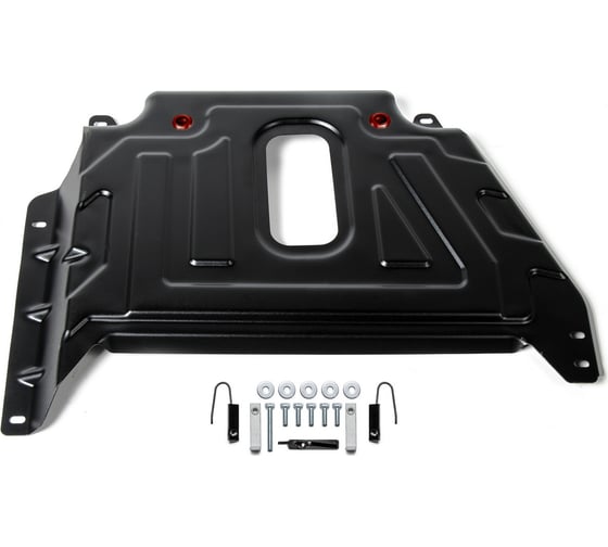 Защита кислородного датчика + комплект крепежа АвтоБроня Сталь Renault Duster 2021- V 111.04725.3 1