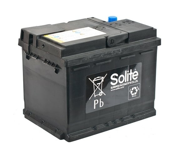 Аккумуляторная батарея Solite 6СТ60, 242x174x190, емкость 60 а/ч, ОП AGM60