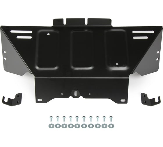 Защита картера + комплект крепежа АвтоБроня Сталь Lada 4x4 111.06040.1 1