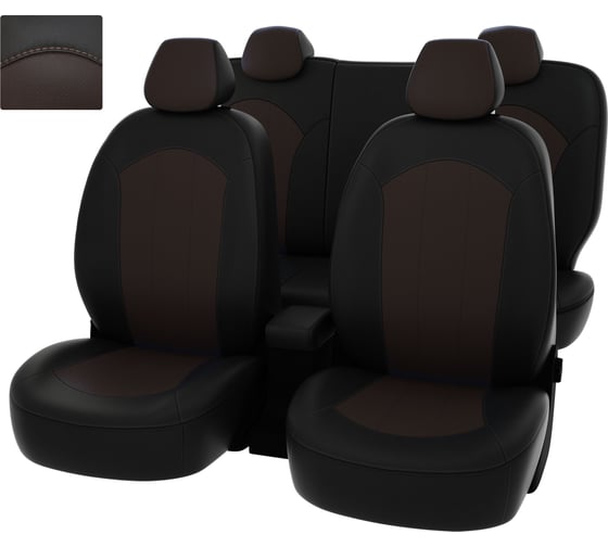 Чехлы PSV для Hyundai Solaris I 2010-2017 г.в. Sd 129134 1
