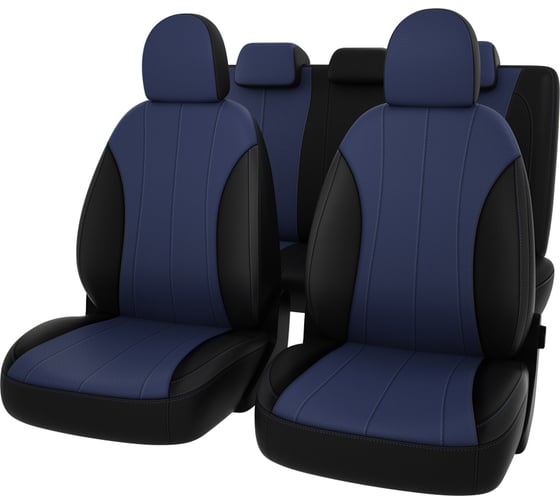 Чехлы PSV для Hyundai i30 II 2011-2017 г.в., синяя 122108