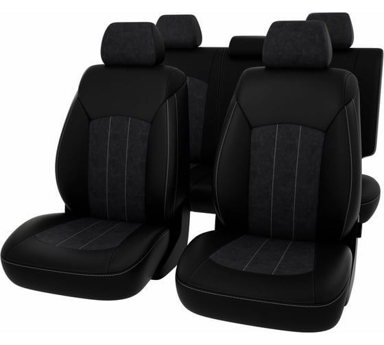 Чехлы PSV для Chevrolet Cruze I 2009-2015 г., 5 подголовников 125425 1