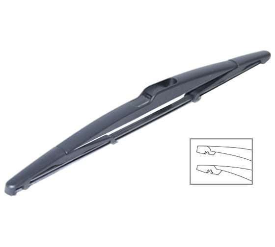 Щетка стеклоочистителя 14"/350 мм Rear Wiper SCT 9485