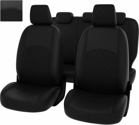 Чехлы PSV для Ford Focus II 2005-2011 г. Trend, ромб 132118 1