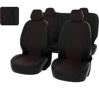 Чехлы PSV для Hyundai Solaris II / Kia Rio IV 2017- Sd Comfort Prestige, ромб 132944