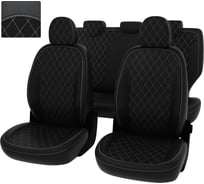 Чехлы PSV РОМБ для Kia Soul II 2013-2019 г.в. 132519