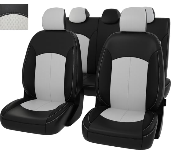 Чехлы PSV для Hyundai Solaris II / Kia Rio IV 2017 Sd Comfort Prestige 129689