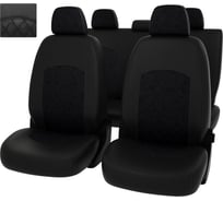 Чехлы PSV для Hyundai i40 2011-2019 г., ромб чёрная 134515