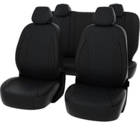 Чехлы PSV для Hyundai Creta I 2016- 2021, ромб синяя 131264