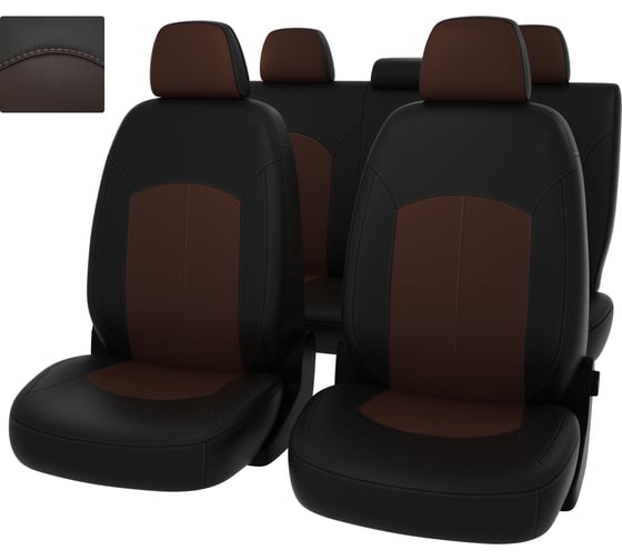 Чехлы PSV для VW Polo V 2009-2020 г.в. Sd, деленная спинка 127900 1