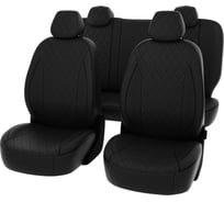 Чехлы PSV РОМБ для VW Polo V 2009-2020 г.в. Sd, деленная спинка 131071